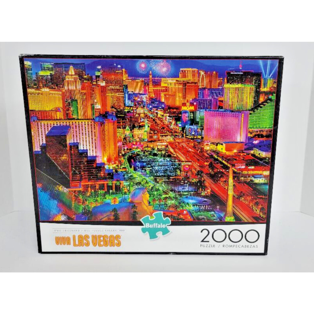 Buffalo Games - Viva Las Vegas - 2000 Piece Jigsaw Puzzle